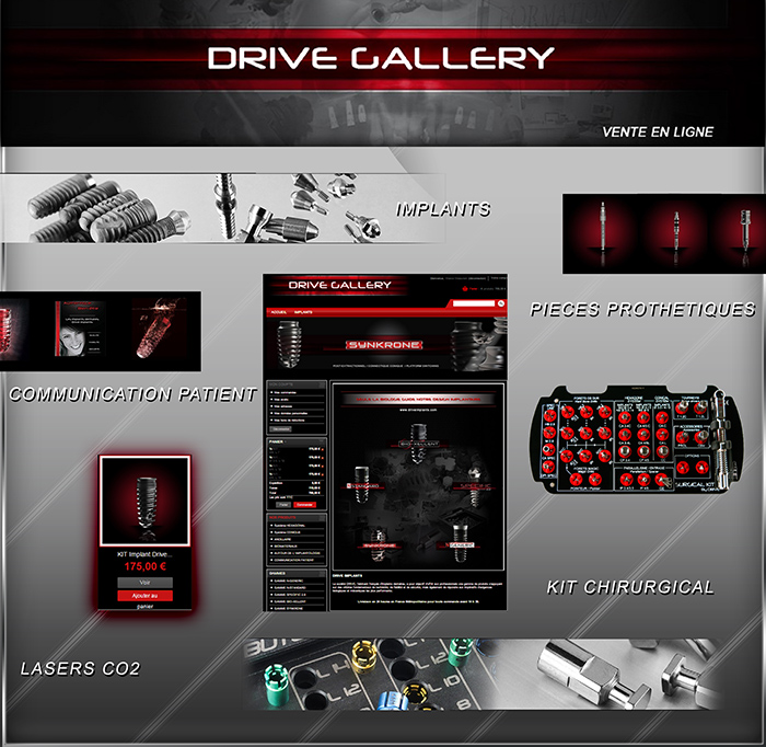 Drive Gallery vente en ligne implants dentaires